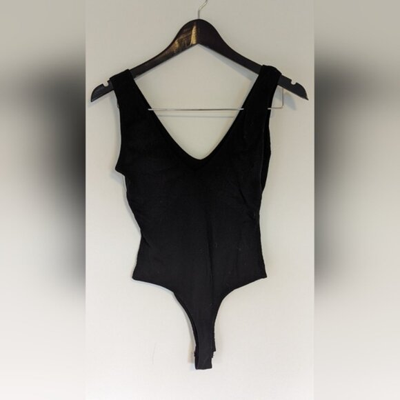 Womens Medium Black Bodysuit - Picture 2 of 5